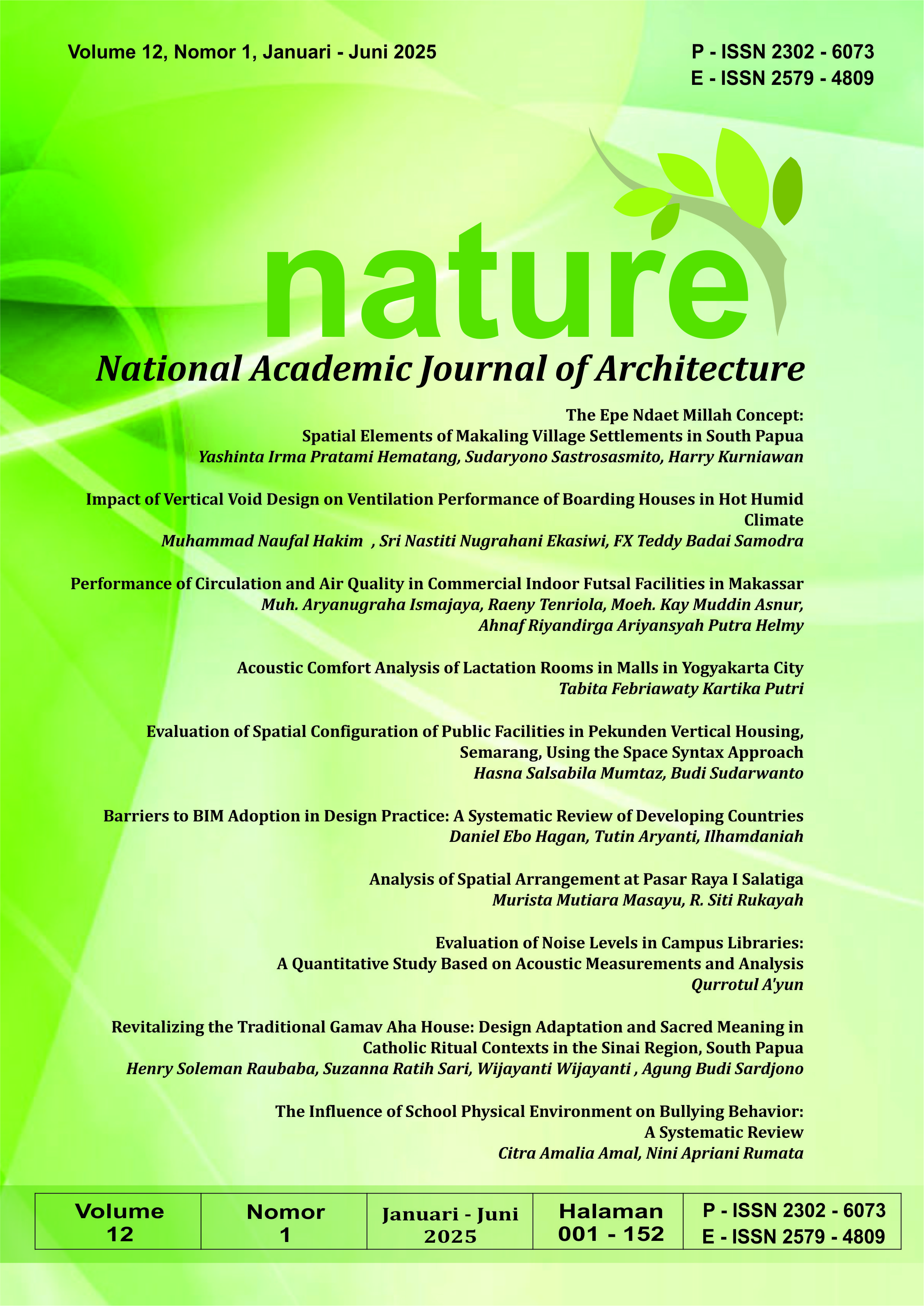 View Vol. 12 No. 1 (2025): June