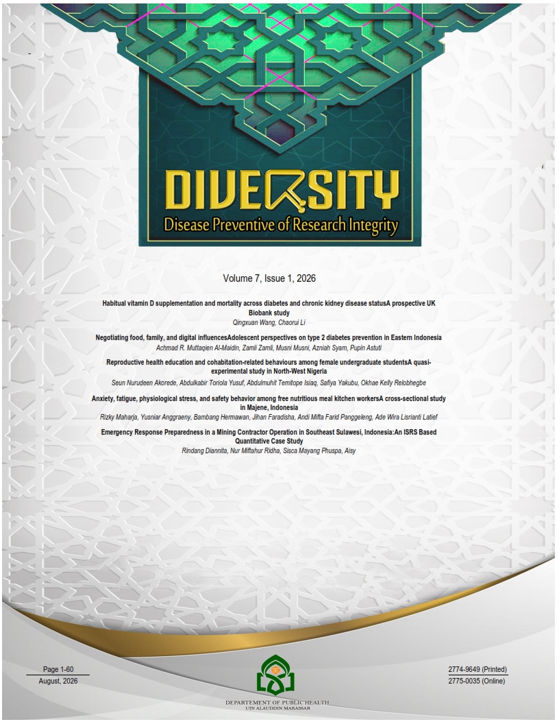 					View Volume 7, Issue 1, August 2026
				