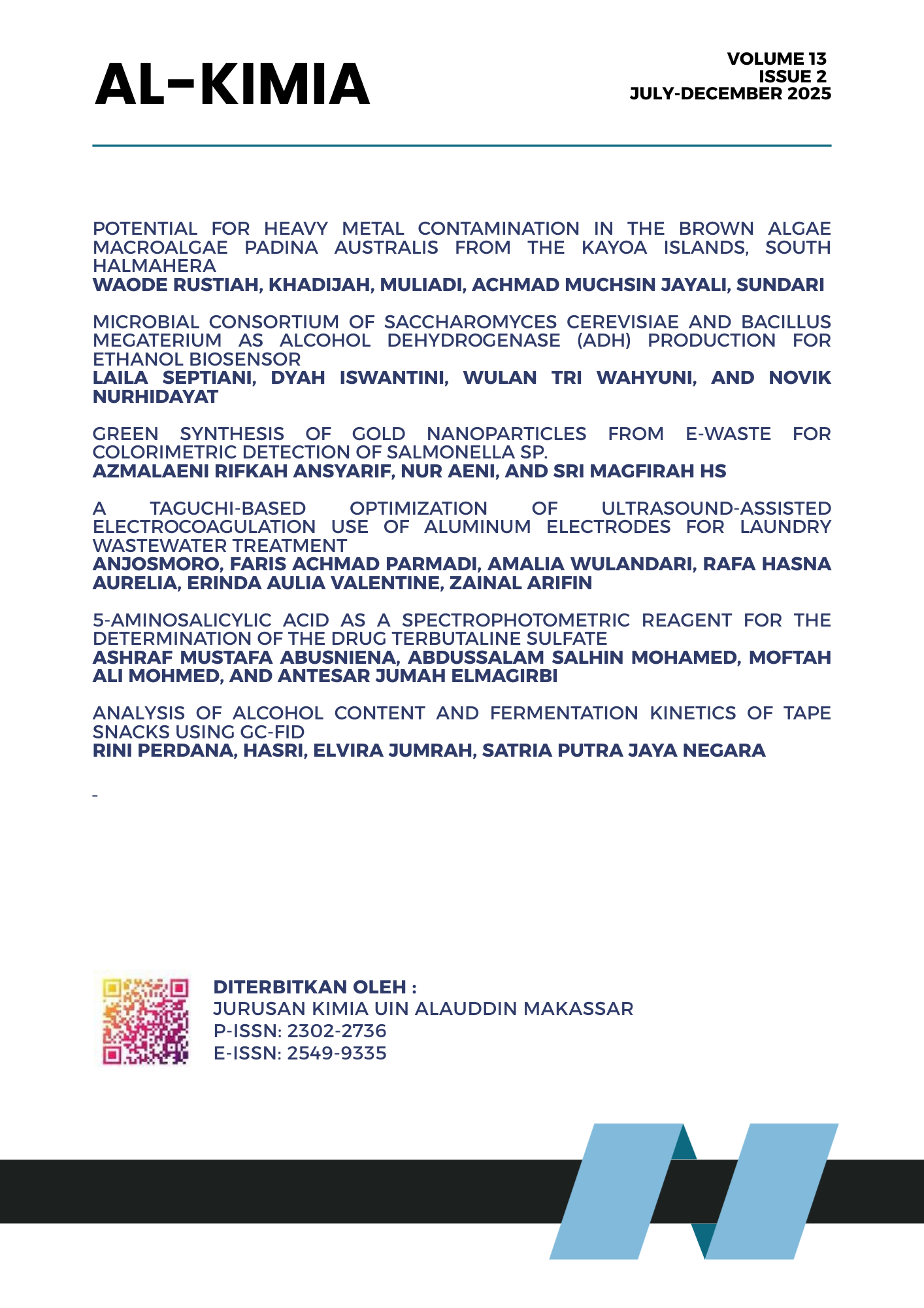 					View Vol. 13 No. 2 (2025): DECEMBER
				