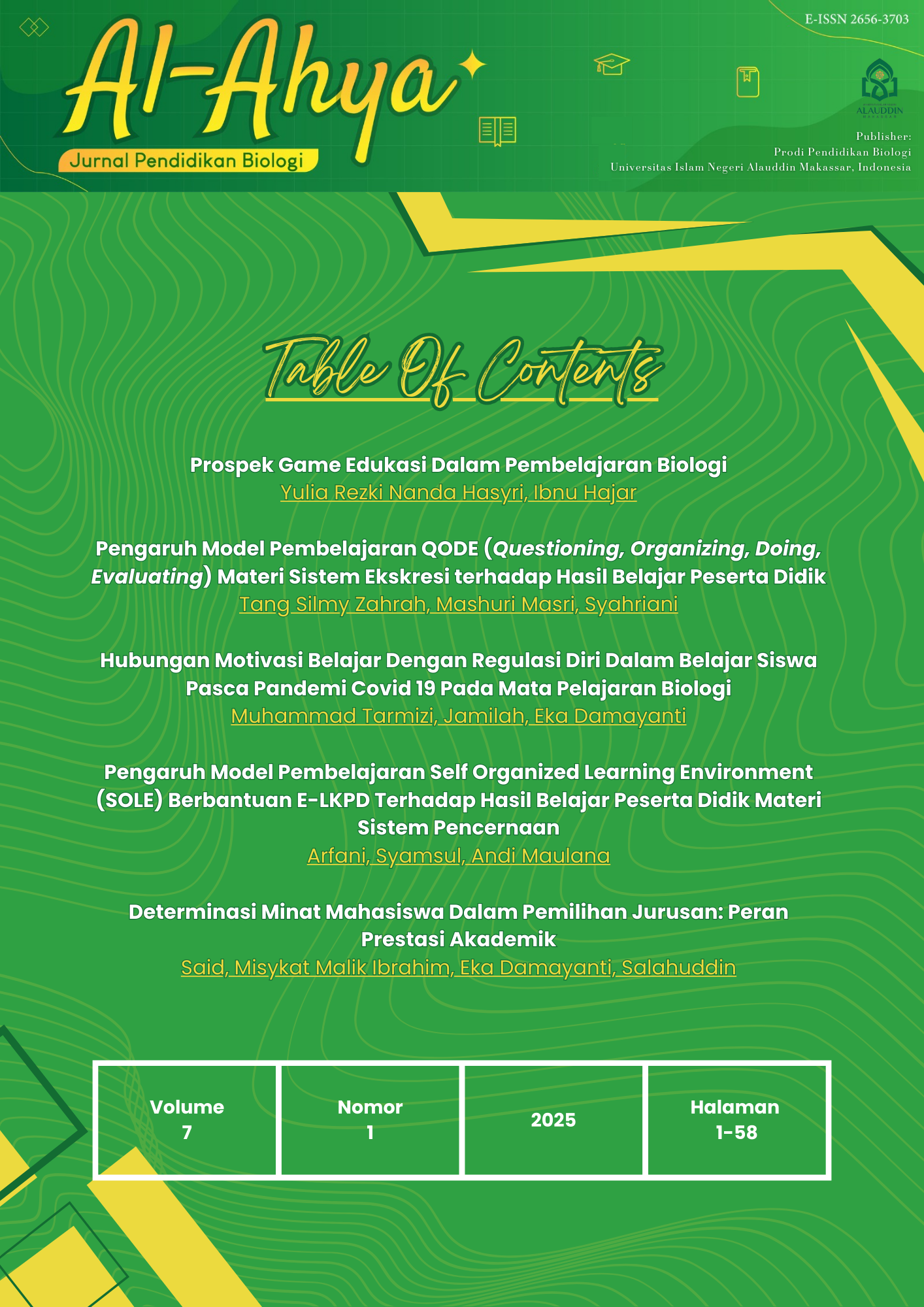 					Lihat Vol 7 No 1 (2025): Januari
				